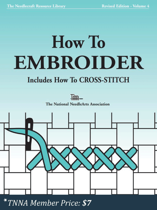 National Needlework Books: How to Embroider, Paperback Book - Member price $7